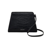 This Glasshouse Black Faux Croc Leather Cross Body Bag by Radley is great for the weekends or evenings as it is quite a dressy bag.