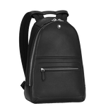 Montblanc's Meisterstück Selection Soft Black Mini Backpack is crafted out of luxurious leather.