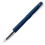The LAMY blue lacquered fountain pen in the Studio collection.