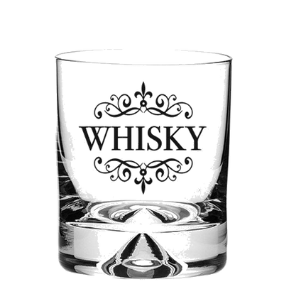 royal scot crystal whisky dimple base large tumbler