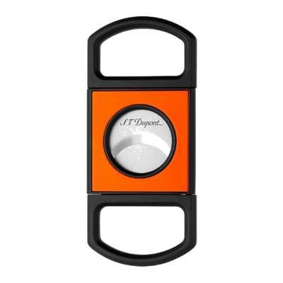 0033190 st dupont neon orange cigar cutter