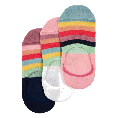 paul smith no show 3pack stripe socks