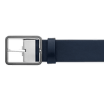 mb leather belt blue grey