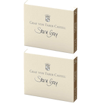 These are thr Graf von Faber-Castell Stone Grey Ink Cartridges 2 x Pack of 6.