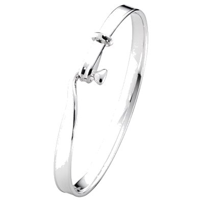 georg jensen torun sterling silver bangle