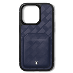 This Montblanc Extreme 3.0 Ink Blue 2CC Hard Shell Case iPhone 15 Pro Max has 2 card slots.