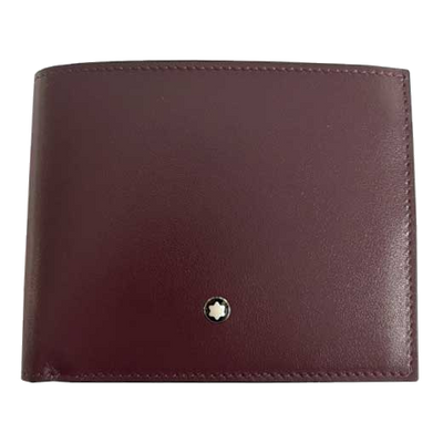 montblanc burgundy wallet 1