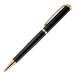 Hugo Boss Triga Matte Black & Gold Ballpoint Pen comes in a branded Hugo Boss box.