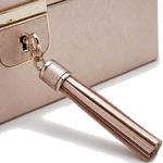 wolf rose gold palermo 6 piece watch box lock