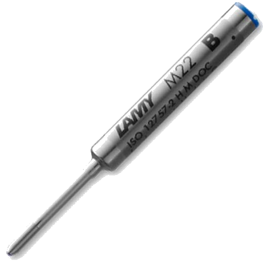lamy blue broad m22 compact ballpoint refill