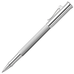 Silver Guilloche Rhodium-Plated Rollerball Pen.
