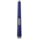 This is the Aura Blue & Chrome Candle/Cigar Lighter designed by Colibri.