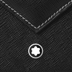 black saffiano leather trav