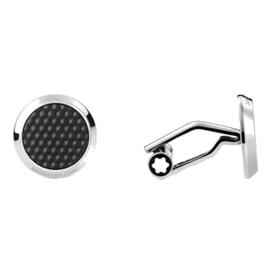black cufflinks montblanc