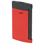 This Matt Black & Red Slim 7 Lighter is designed by S.T. Dupont Paris.