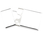 Georg Jenson stainless steel card holder.