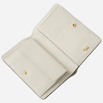 Inside the Autumn Leaves Snow Medium Bifold Purse.