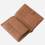 Inside the Picton Place Snow Faux Croc Medium Bifold Purse.