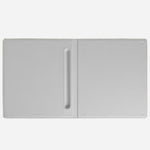 Inside the Montblanc Ink Blue Leather Digital Paper Folio.