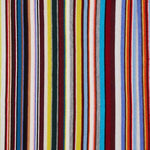 Close up of the Men's 'Signature Stripe' Merino Wool Scarf.
