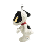 The Soft Pendant Snoopy, 15 cm is made from polyester and has a plush faux fur feel.