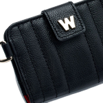wolf 1834 black mimi credit card holder with wristlet emblem