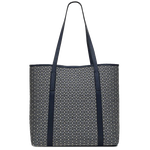 radley heirloom museum street goose grey open tote bag back