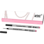 This pair of ladies edition rollerball refills come in a pearl colour.