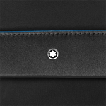 montblanc blue spirit envelope bag emblem