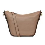 This Radley Oak Street Silt Leather Small Cross Body Bag is made out of grained leather and gold hardware.
