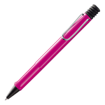 The LAMY pink ballpoint pen in the Safari collection.