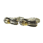 These Paul Smith cufflinks come in the shape of a vintage racing car.