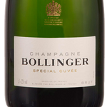 The famous Bollinger royal warrant and label on every Bollinger bottle.