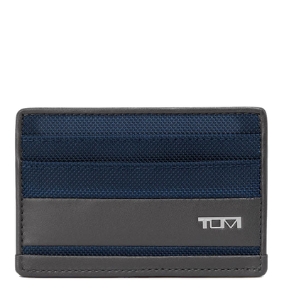 tumi alpha navy slim card holder