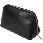 paul smith happy black leather cosmetic case back