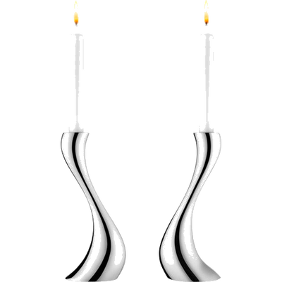 georg jensen cobra candle holders pair medium 4c6c9adf766b3180d3ad10cbc5d922a7 2
