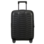 This Samsonite Proxis Spinner Expandable Matt Graphite Carry On Case, 55 cm is made out of polypropylene.