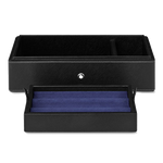 black leather box 3pcs