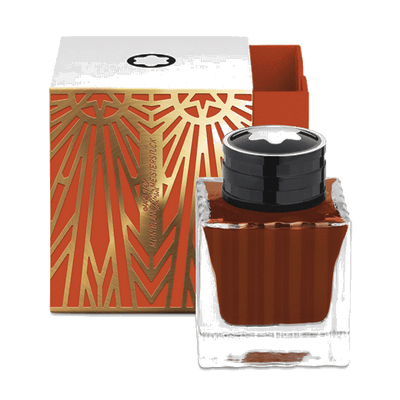 montblanc coral ink bottle