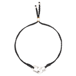 Paul Smith Men's Black Oval Link Bracelet