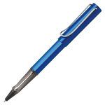 The LAMY blue rollerball pen in the AL-Star collection.