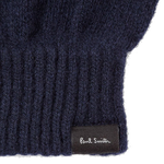 paul smith navy gloves tag