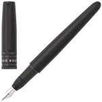 This Illusion Gear Black Fountain Pen is designed by Hugo Boss.