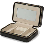 wolf black palermo zip jewellery case inside 2