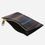 Inside the Women's 'Midnight Swirl' Leather 4CC Small Purse with Zip.