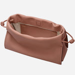 Inside the Radley The Roxburgh Carnation Leather Small Chain Clutch Bag.