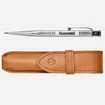 Pencil and case of the Limited Edition "The Lucky" Sterling Silver Pencil.