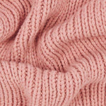 The Women's Pink Lambswool Scarf with Swirl Heart Logo by Paul Smith.