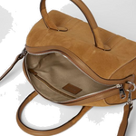 paul smith small tan suede boston bag7