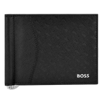 This Hugo Boss leather wallet comes with the logo on the front and HB initials monogrammed.